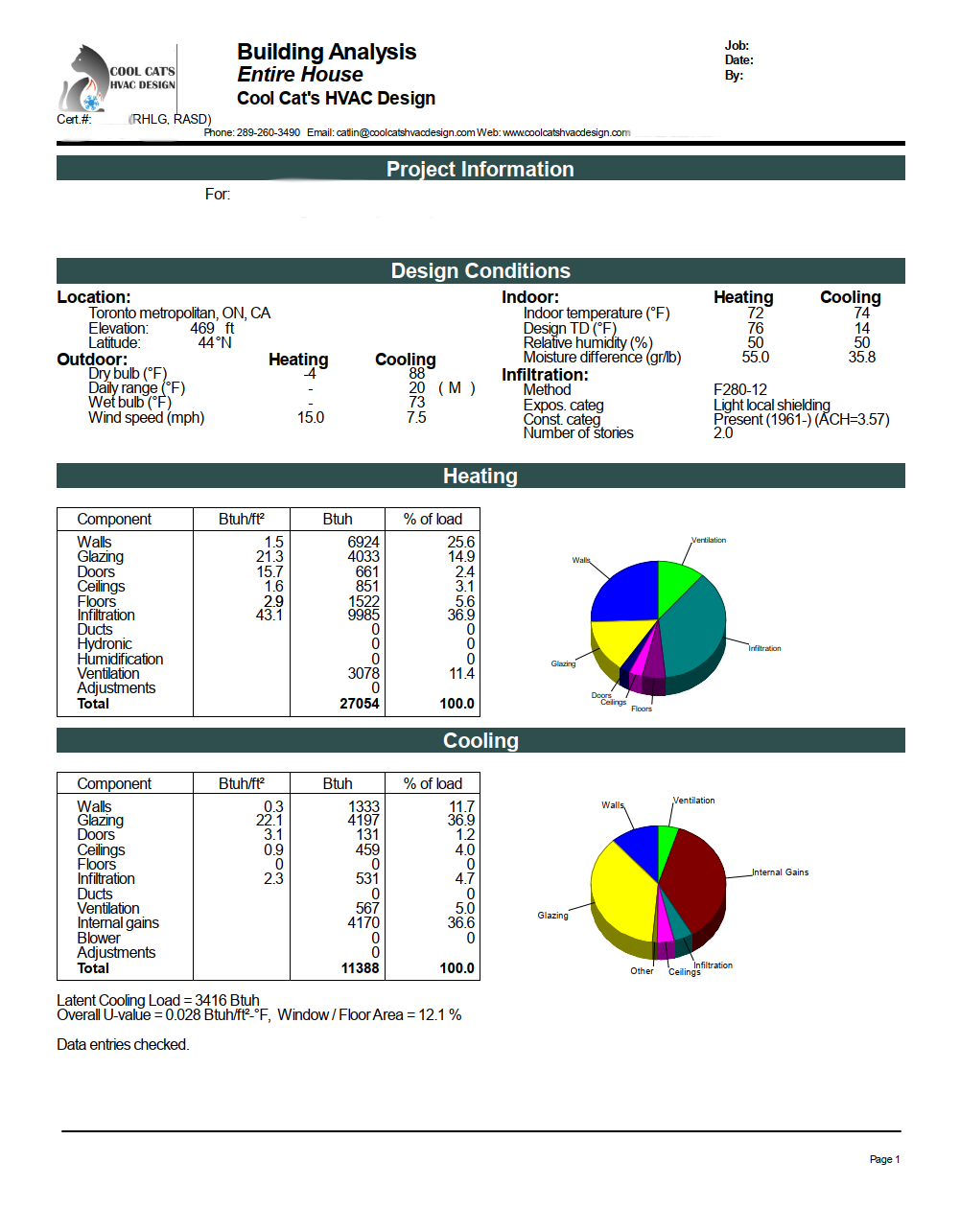 Hydronic in-floor radiant heating system design with PEX tubing layout and zone manifold for Ontario home